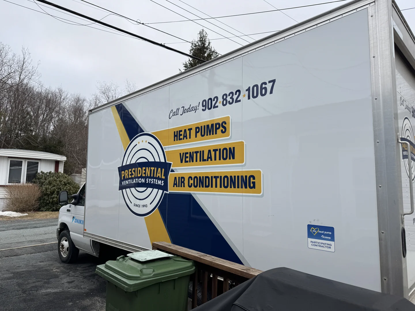rooftop ventilation unit on a commercial building in Nova Scotia