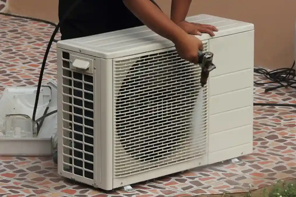 Watch video of Mini Split (ductless) heat pump cleaning!