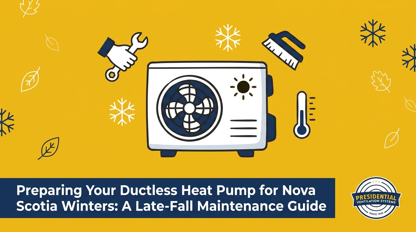 Preparing Your Ductless Heat Pump for Nova Scotia Winters: A Late-Fall Maintenance Guide
