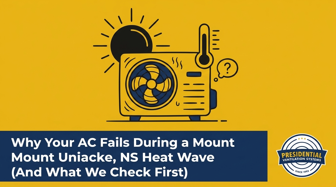 Why Your AC Fails During a Mount Uniacke Heat Wave (And What We Check First)