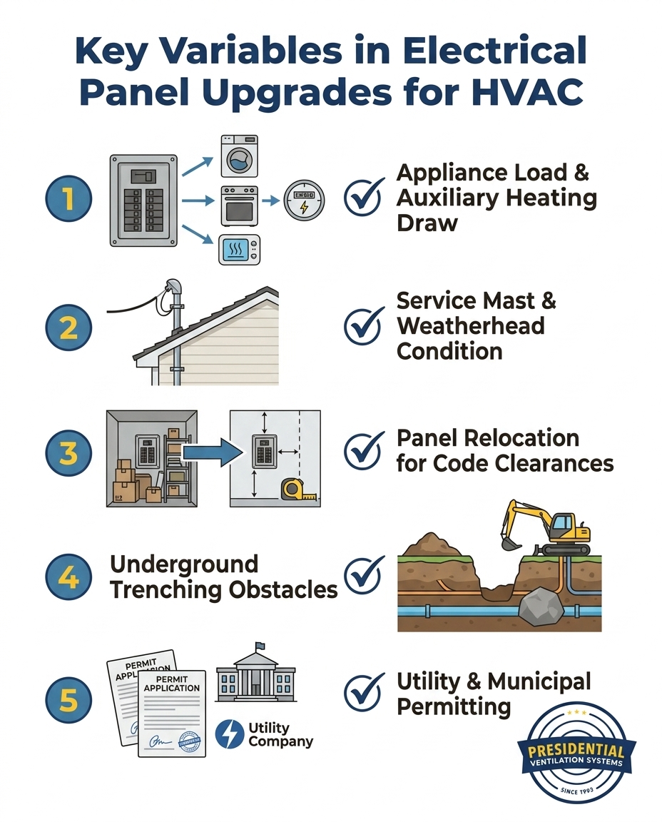 Key Variables in Electrical Panel Upgrades for HVAC