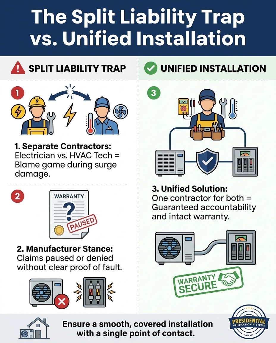 The Split Liability Trap vs. Unified Installation