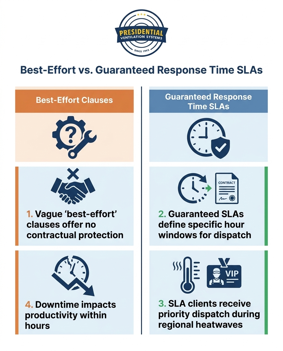 Best-Effort vs. Guaranteed Response Time SLAs