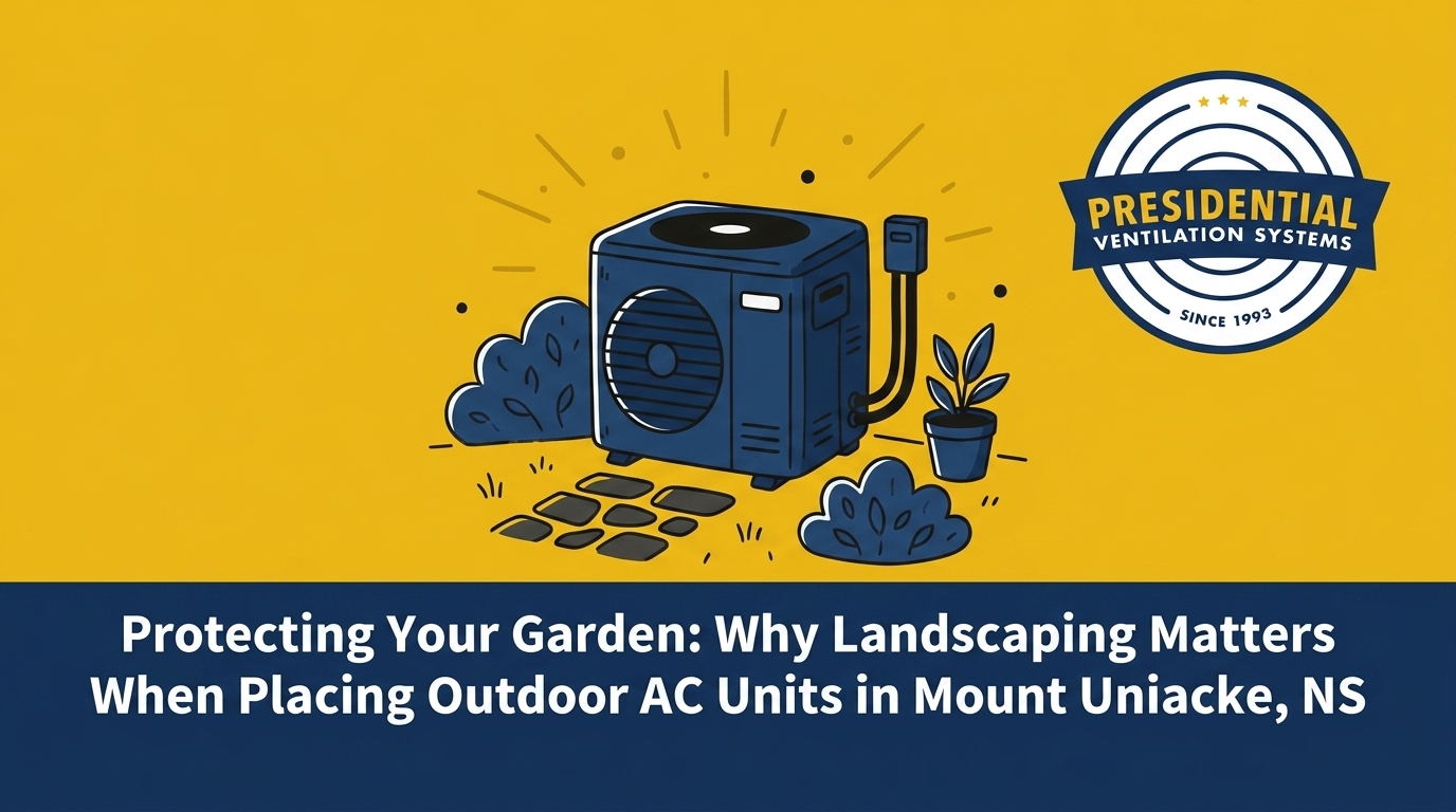 Why Landscaping Matters When Placing Outdoor AC Units in Mount Uniacke