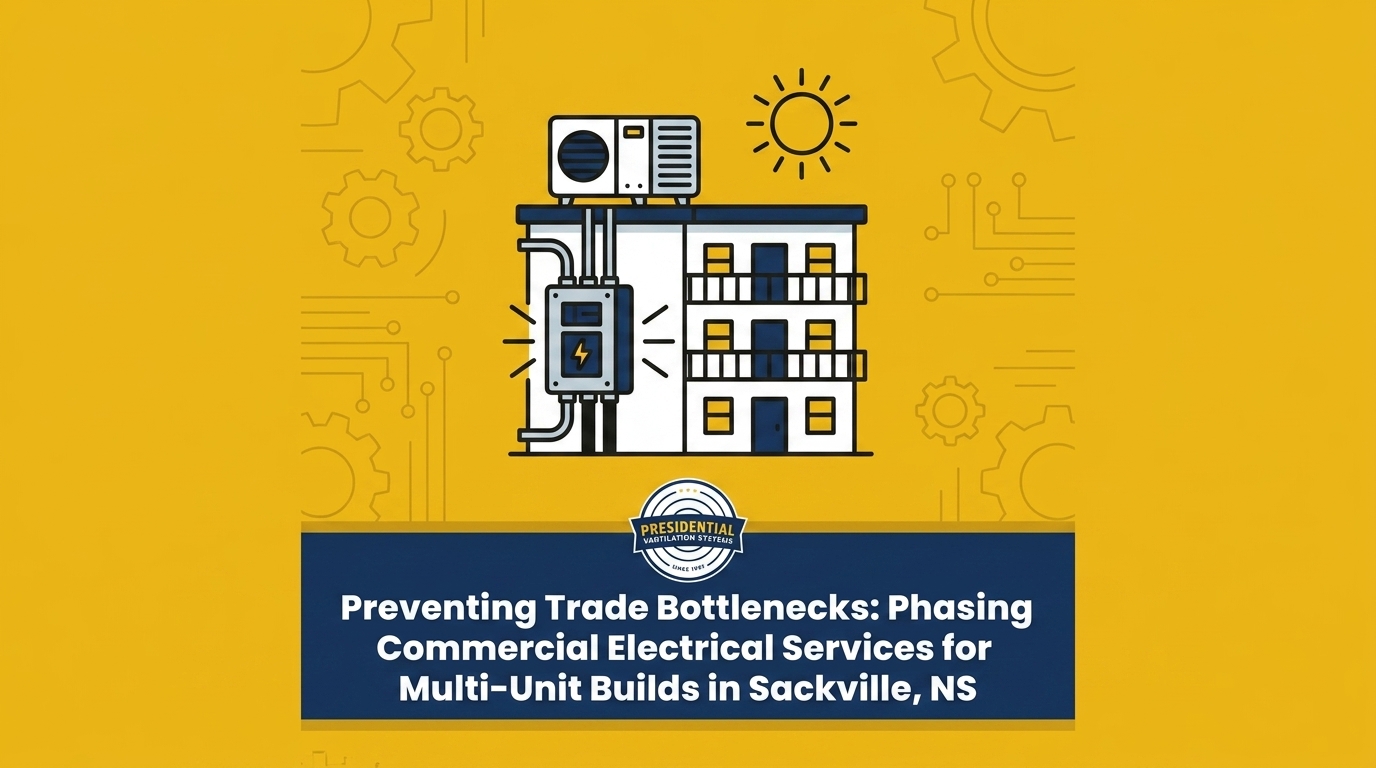 How We Phase Commercial Electrical Services for Multi-Unit Builds in Sackville