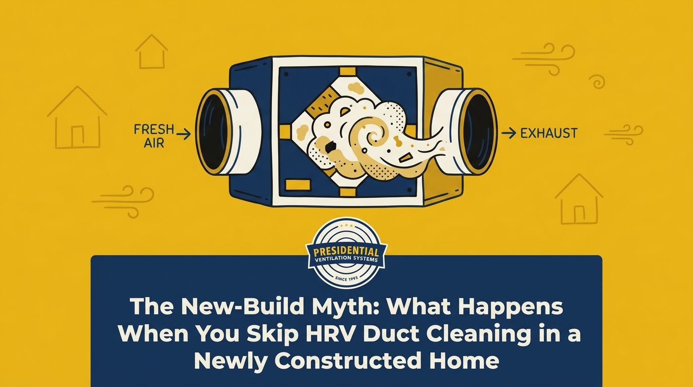 What Happens When You Skip HRV Duct Cleaning in a Newly Constructed Home