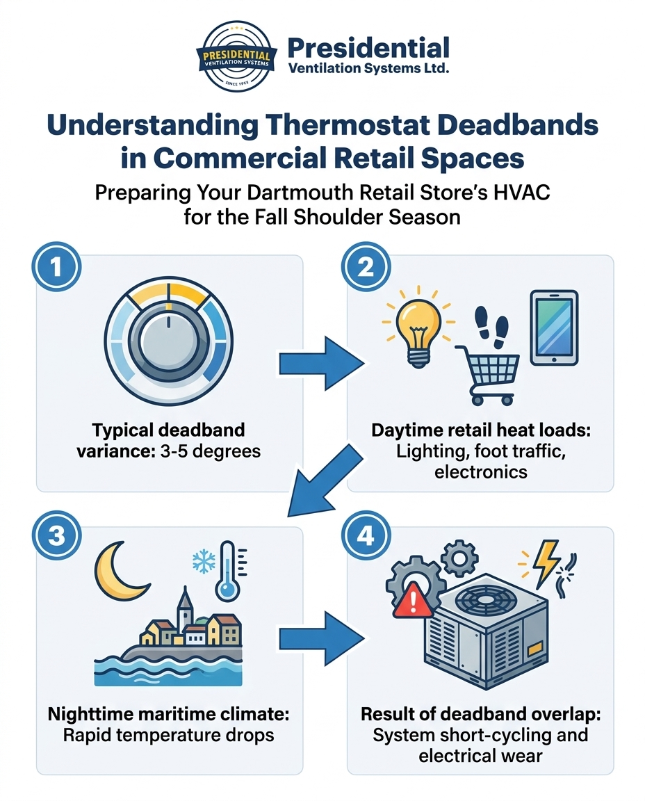 Understanding Thermostat Deadbands in Commercial Retail Spaces