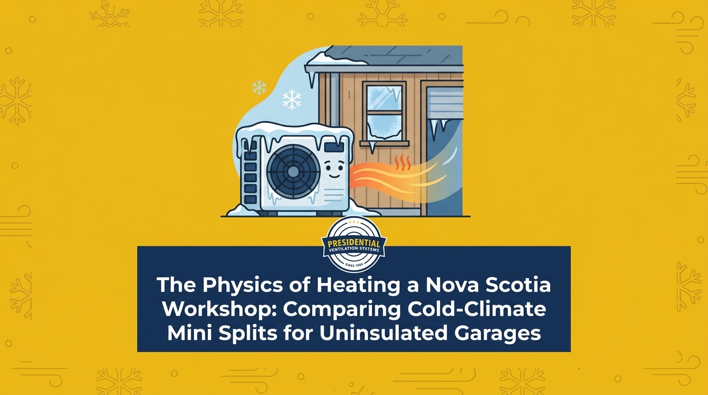 Comparing Cold-Climate Mini Splits for Uninsulated Garages in Nova Scotia