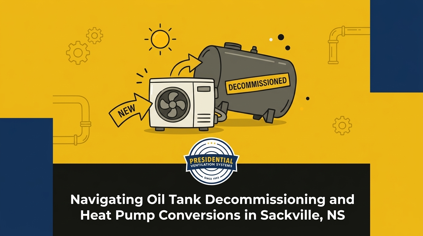 Managing the Removal of Abandoned Oil Tanks During a Heat Pump Conversion in Sackville, NS