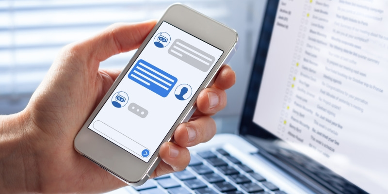 AI concierge chatbot interface