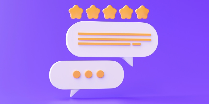 Automated review request example