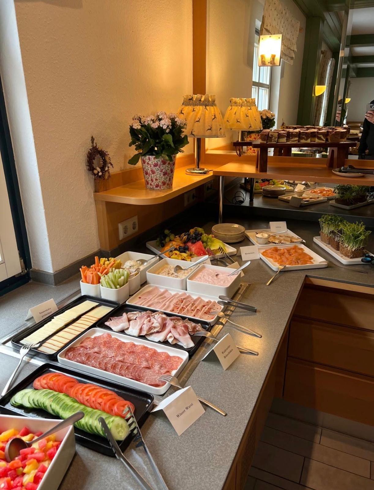 Frühstücksbuffet im Brauhotel Weitra
