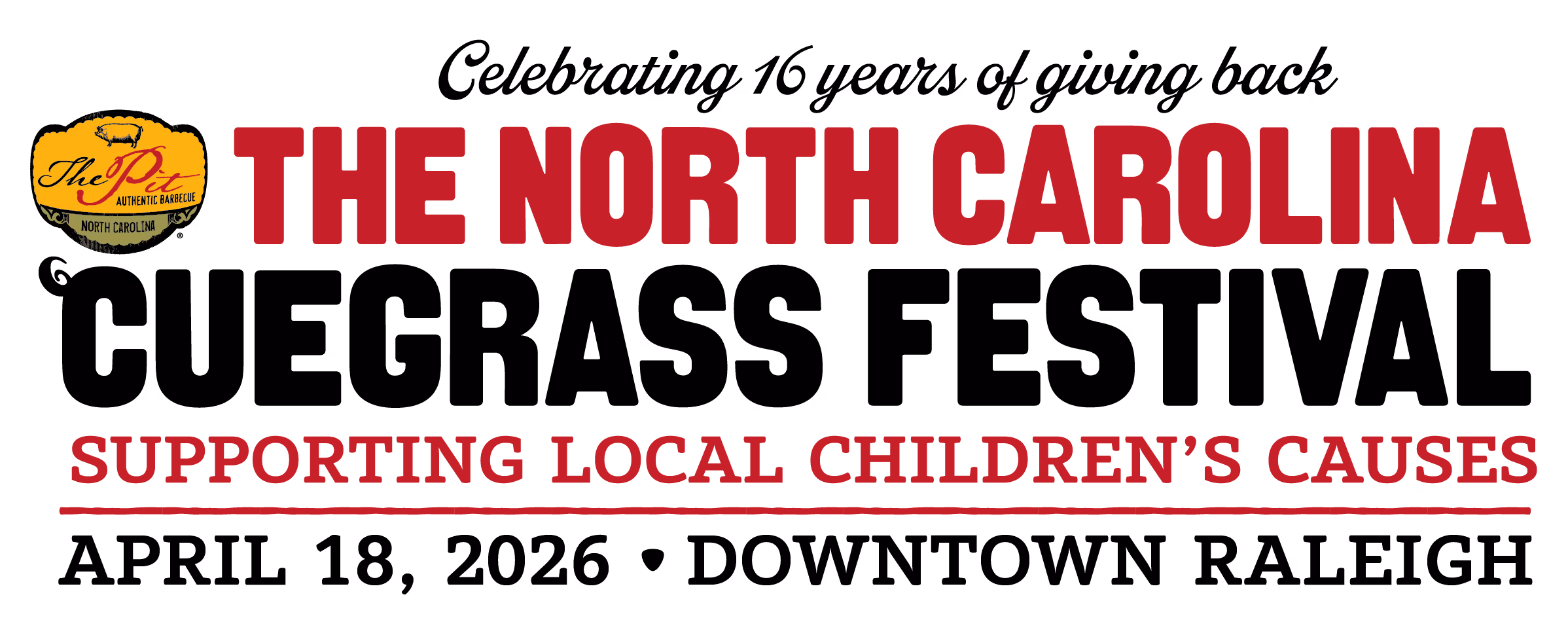 16th Annual North Carolina Cuegrass Festival logo