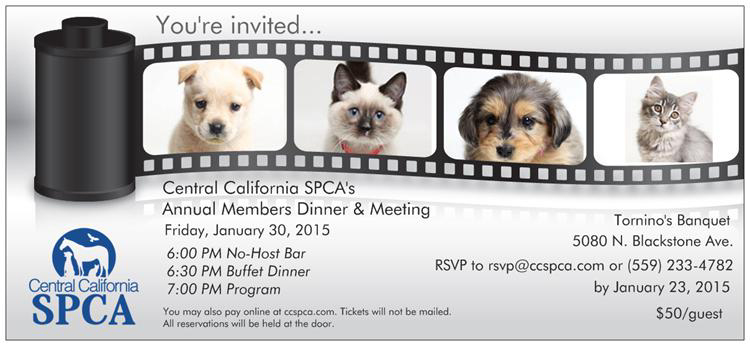 Annual Dinner Invite 2015