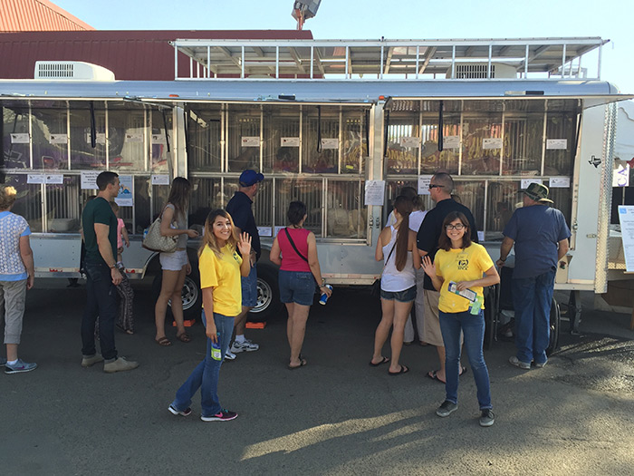 Mobile Adoption Unit at the Big Fresno Fair