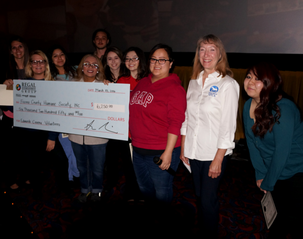 Regal Entertainment 3rd Party Volunteer Fundraiser