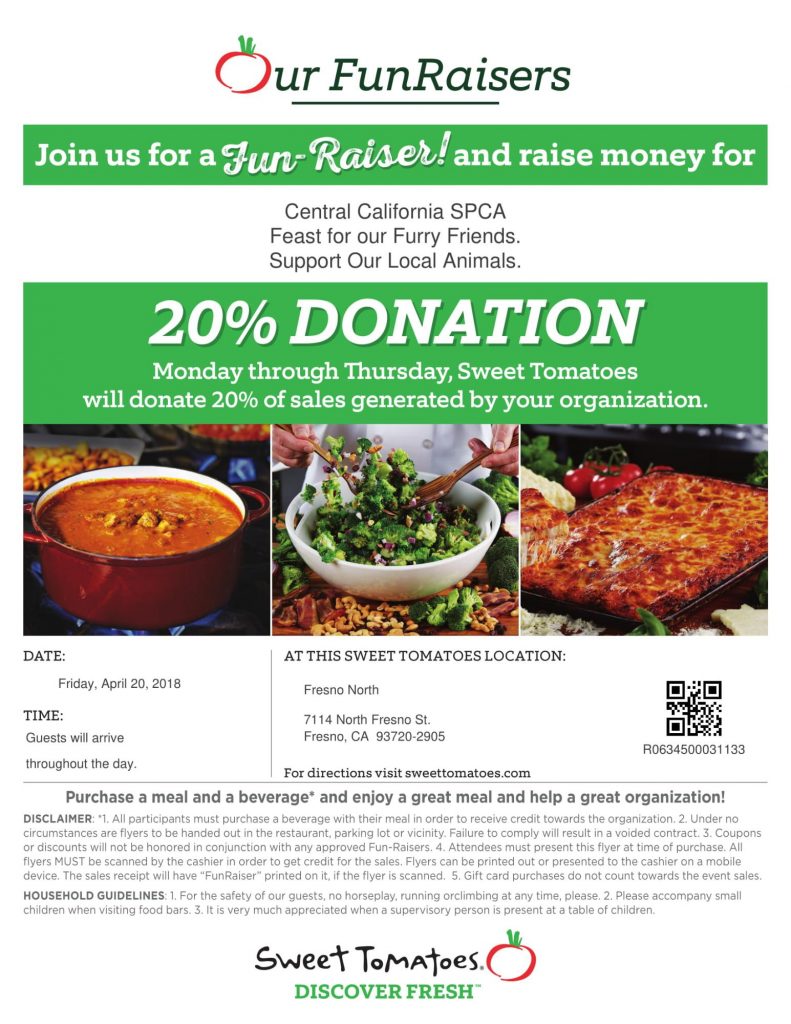 Sweet Tomatoes Fun-Raiser