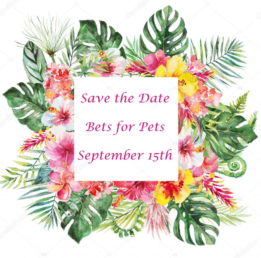 Save the Date for Bets for Pets!