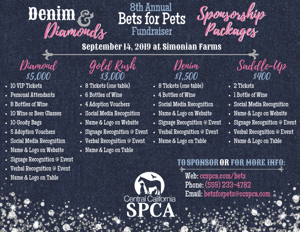 Bets for Pets Presale & Sponsors 2