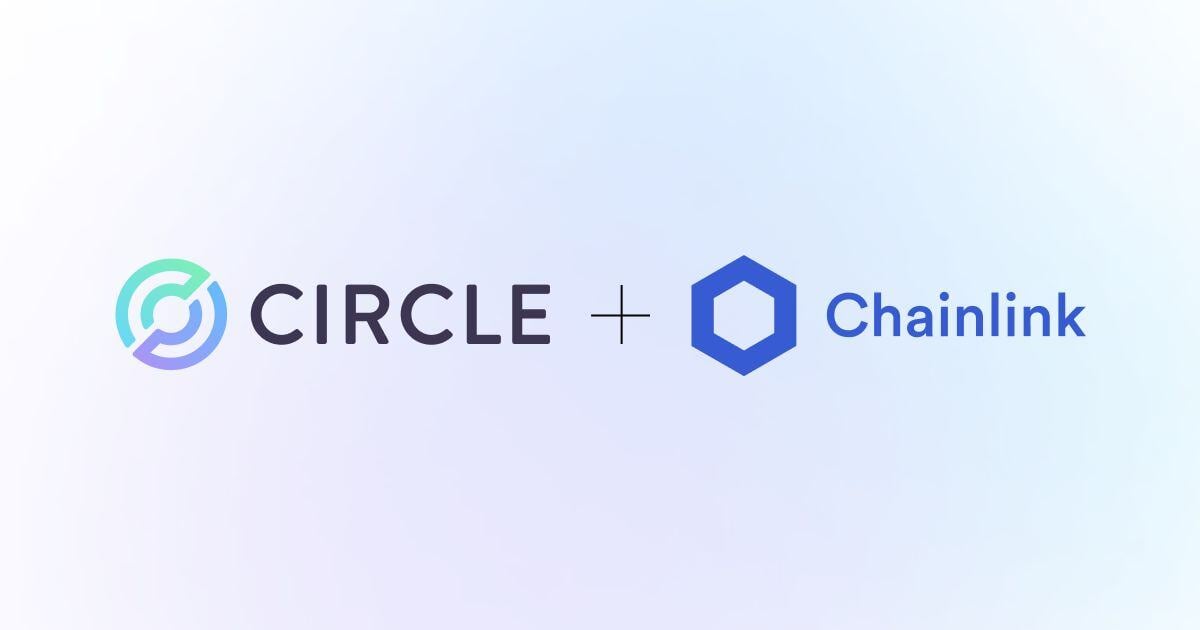 Official image for Circle and Chainlink partner to expand enterprise and developer DeFi engagement