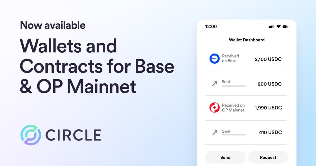 Circle Wallets & Circle Contracts for Base & OP Mainnet | Circle