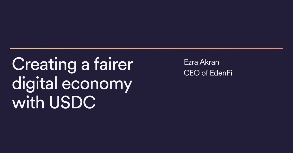 EdenFi Expands Financial Freedom Across Africa with USDC