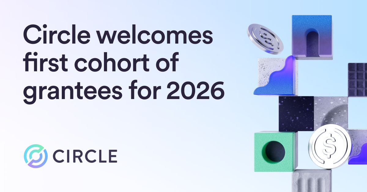 Announcing the first Circle Grant Recipients in 2026