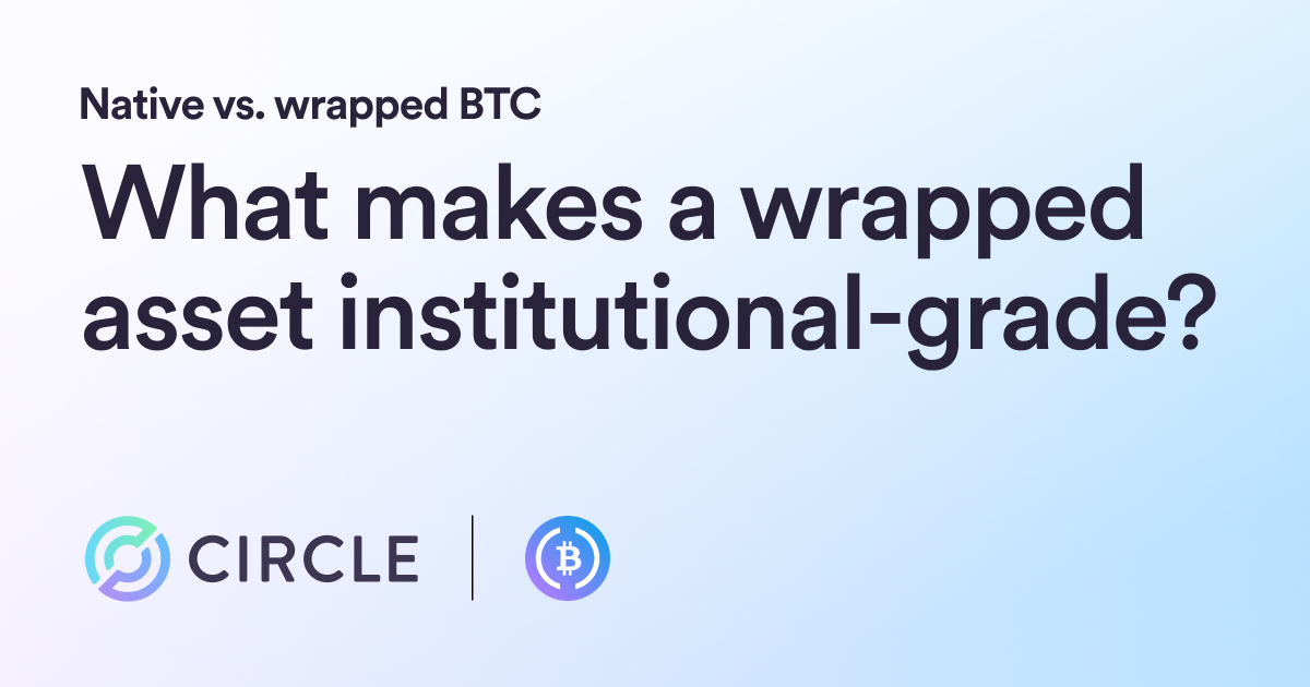 What Makes a Wrapped Asset Institutional-Grade?