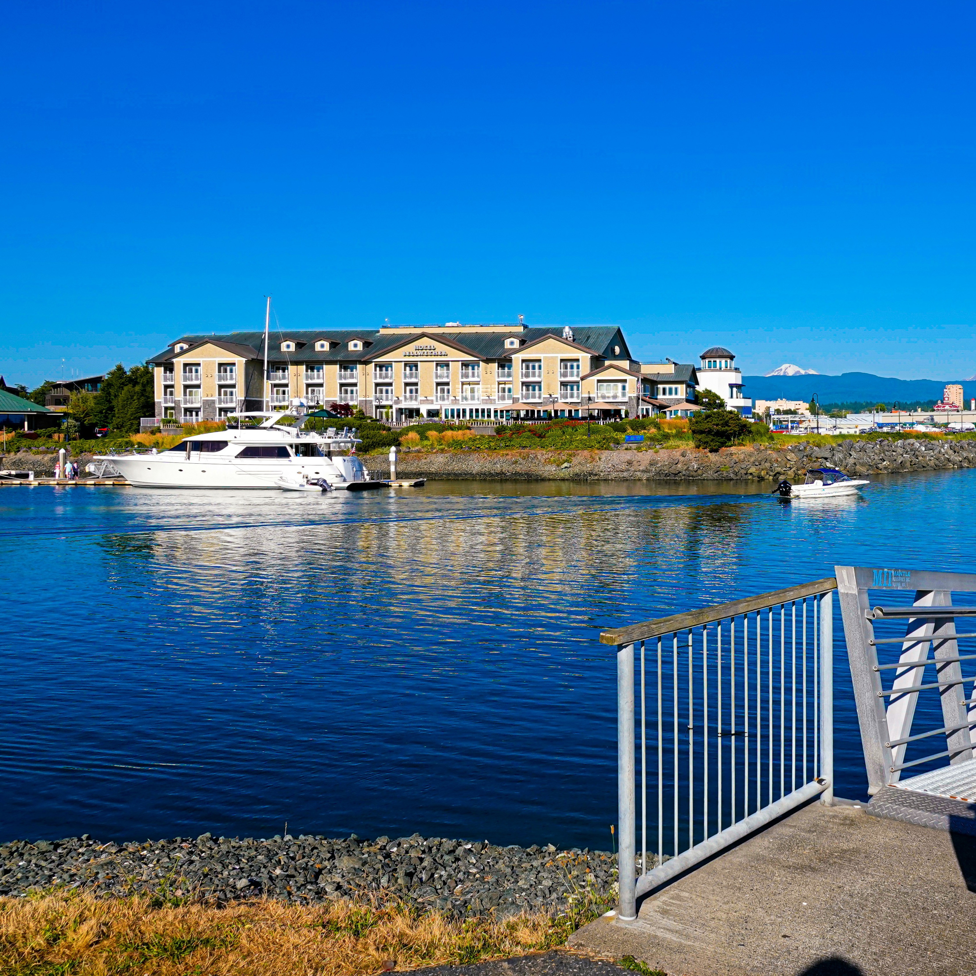 Water view of Bellingham, Wa.