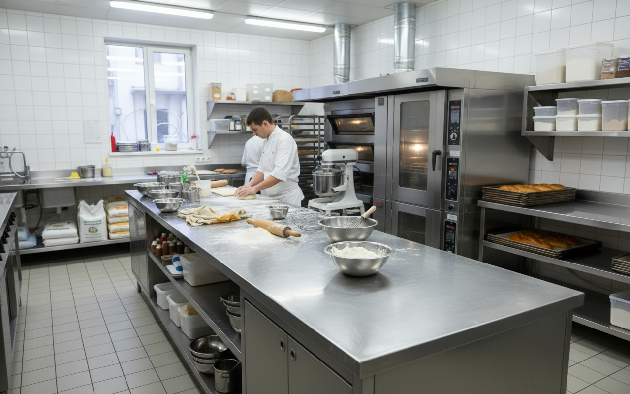 Gastro-Küche Bäckerei