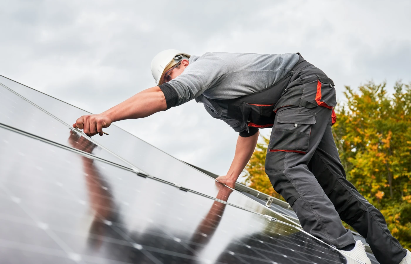 Solaranlage montieren