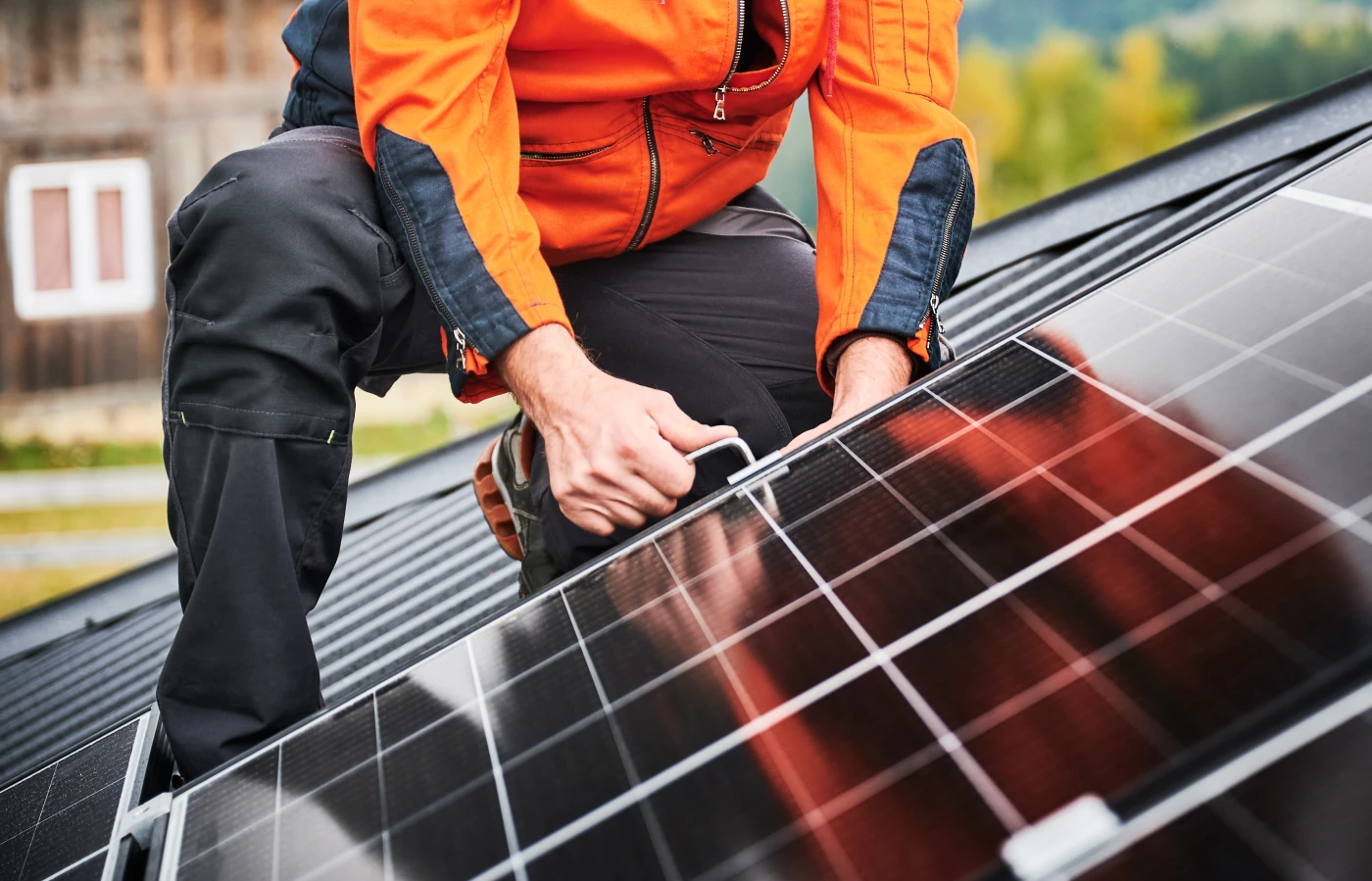 Solaranlage montieren