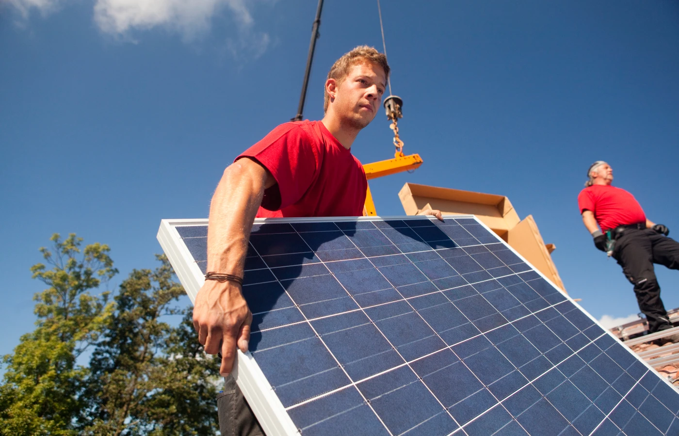 Solaranlage einbauen