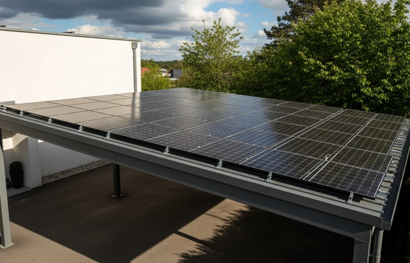 Sonderkonstruktionen: Fassaden, Carports und Freiflächen Photovoltaik