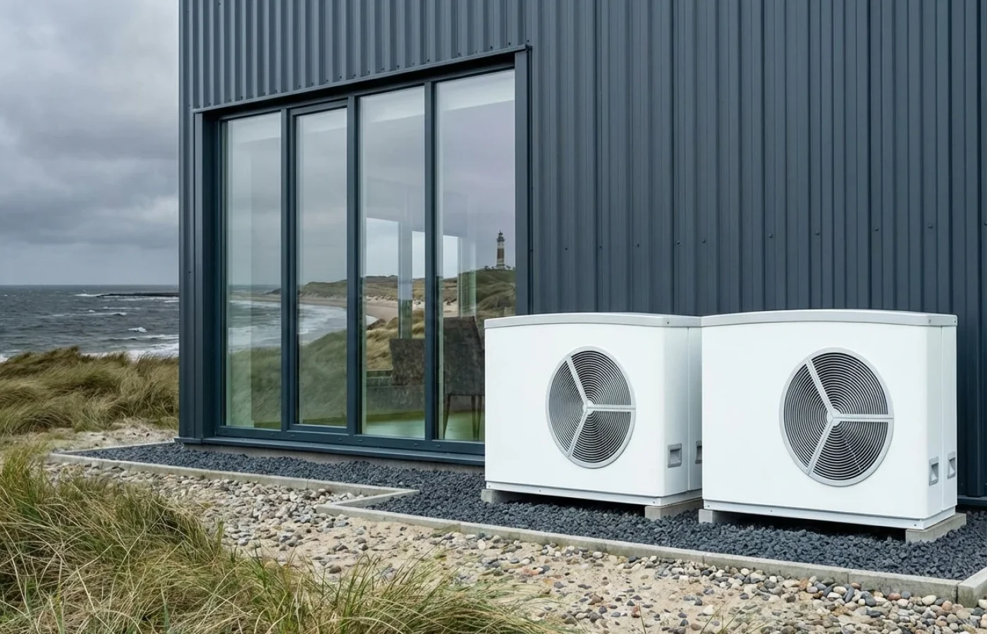 Wärmepumpenlösungen im Mehrfamilienhaus Küstenregion