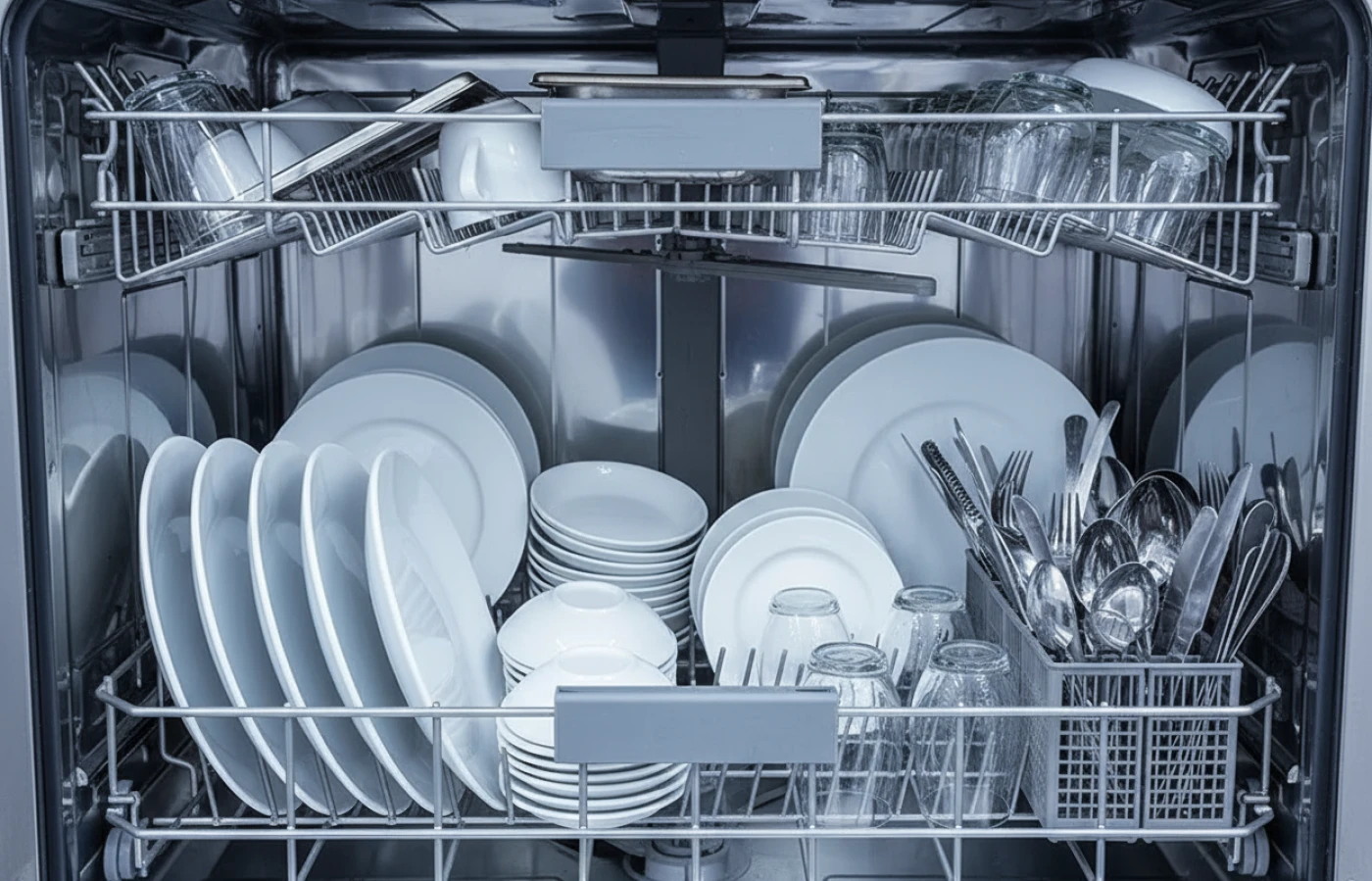 Kleine Gastroküche Spültechnik