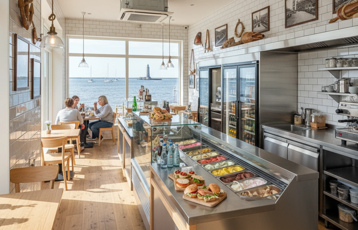 Kleine Gastroküche Schleswig-Holstein an der Küste