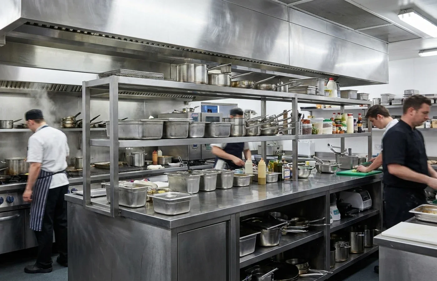 Edelstahl Regal Küche