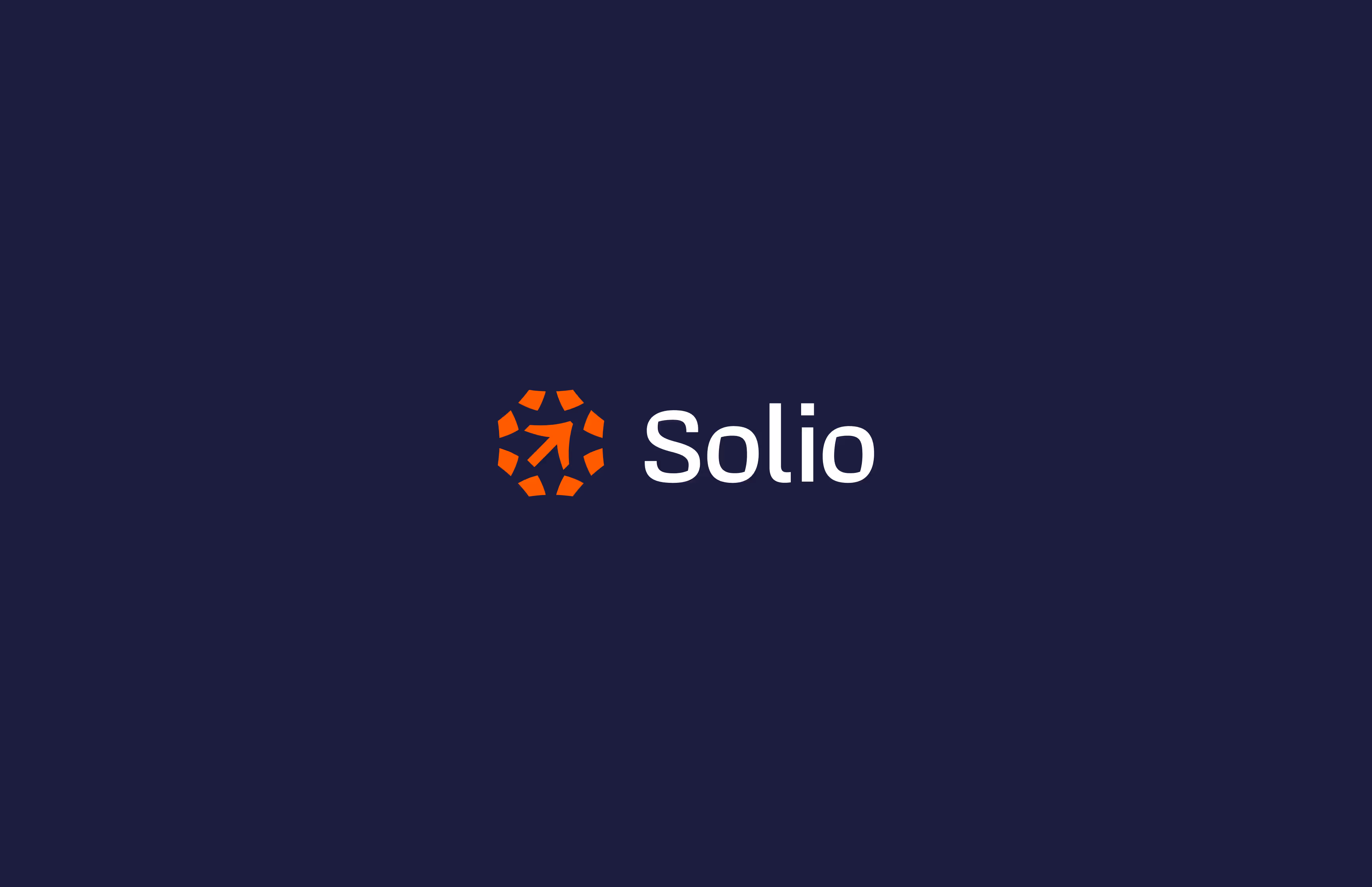 Solio logo project thumbnail