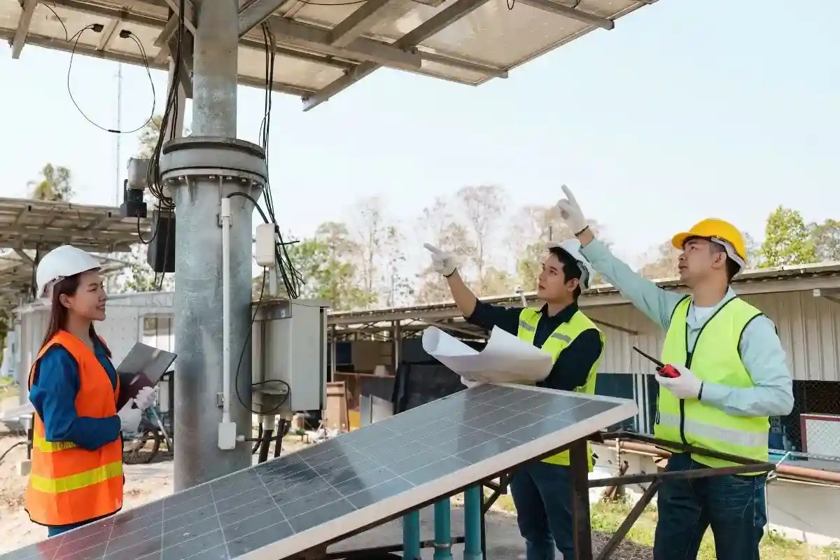 Green construction uses technology to create eco-friendly buildings with minimal environmental impact.