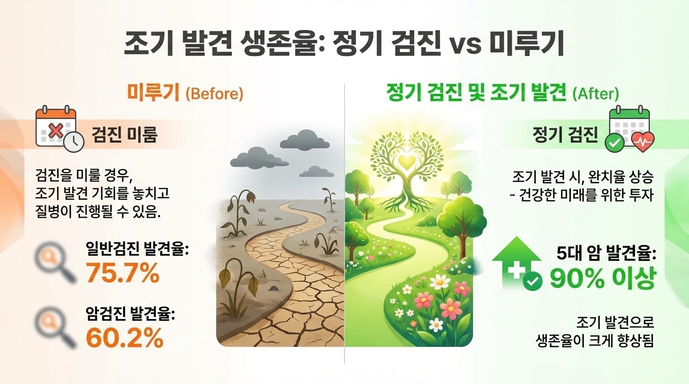 건강검진 조기 발견 보장 이미지 1