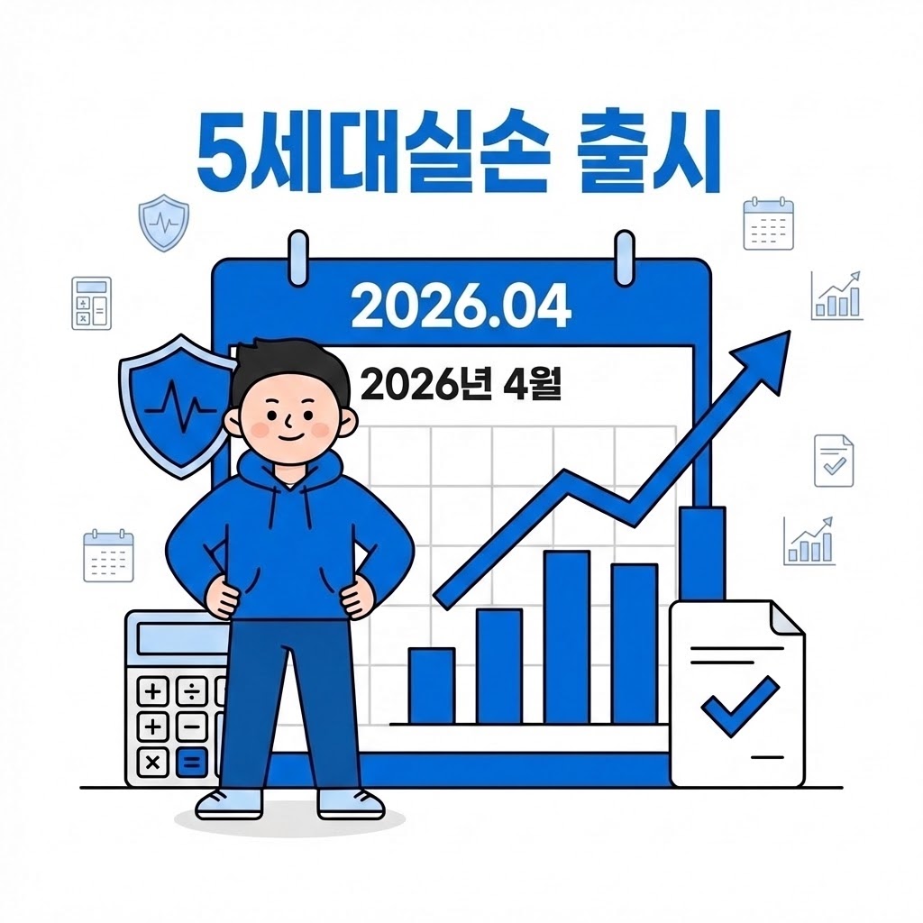 실비보험 갱신 2026년 5세대 출시 안내 썸네일