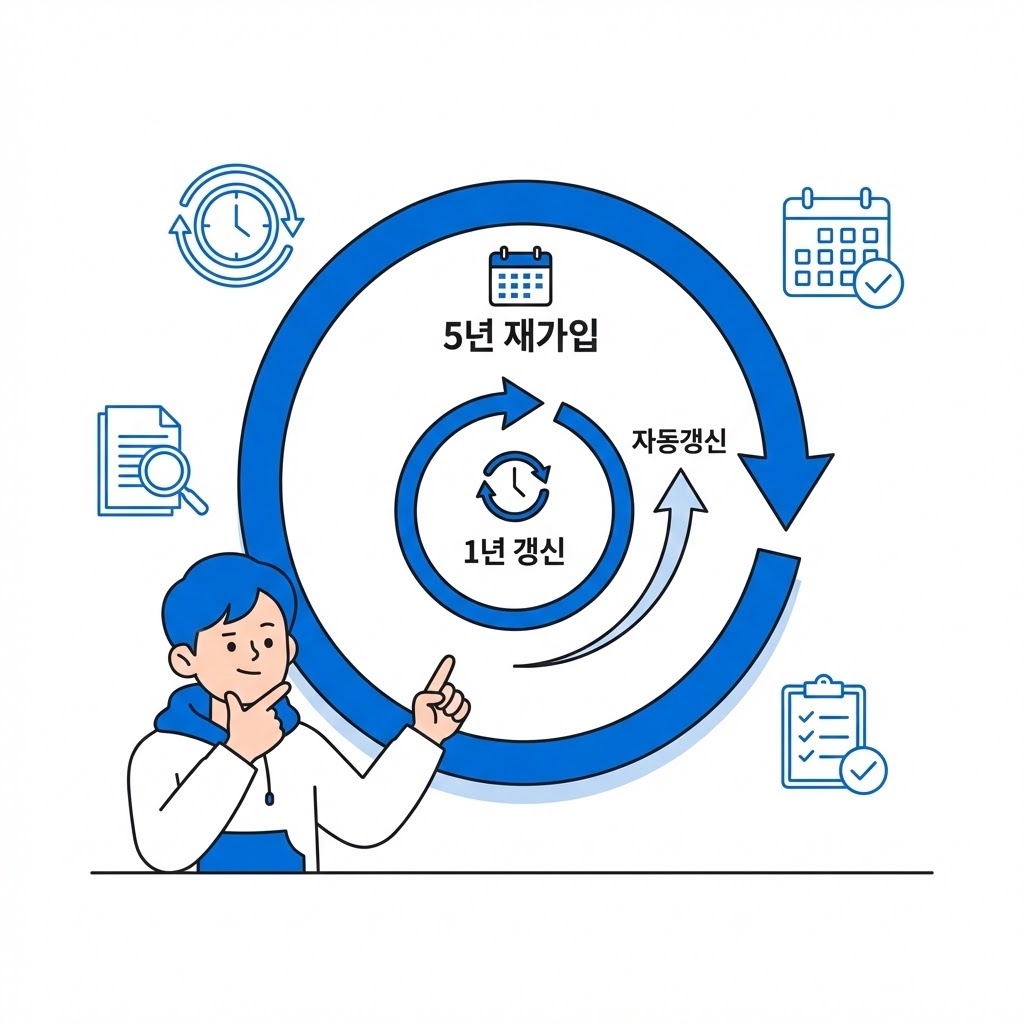 실비보험 갱신 시기와 재가입 주기 안내