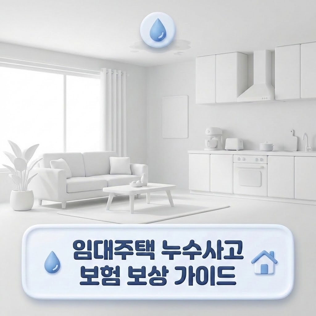 임대주택 누수 사고 보험 보상 가이드