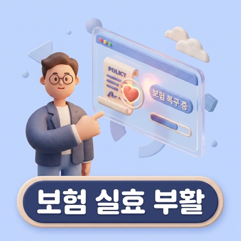 보험 실효 부활 및 유지 제도 안내 썸네일