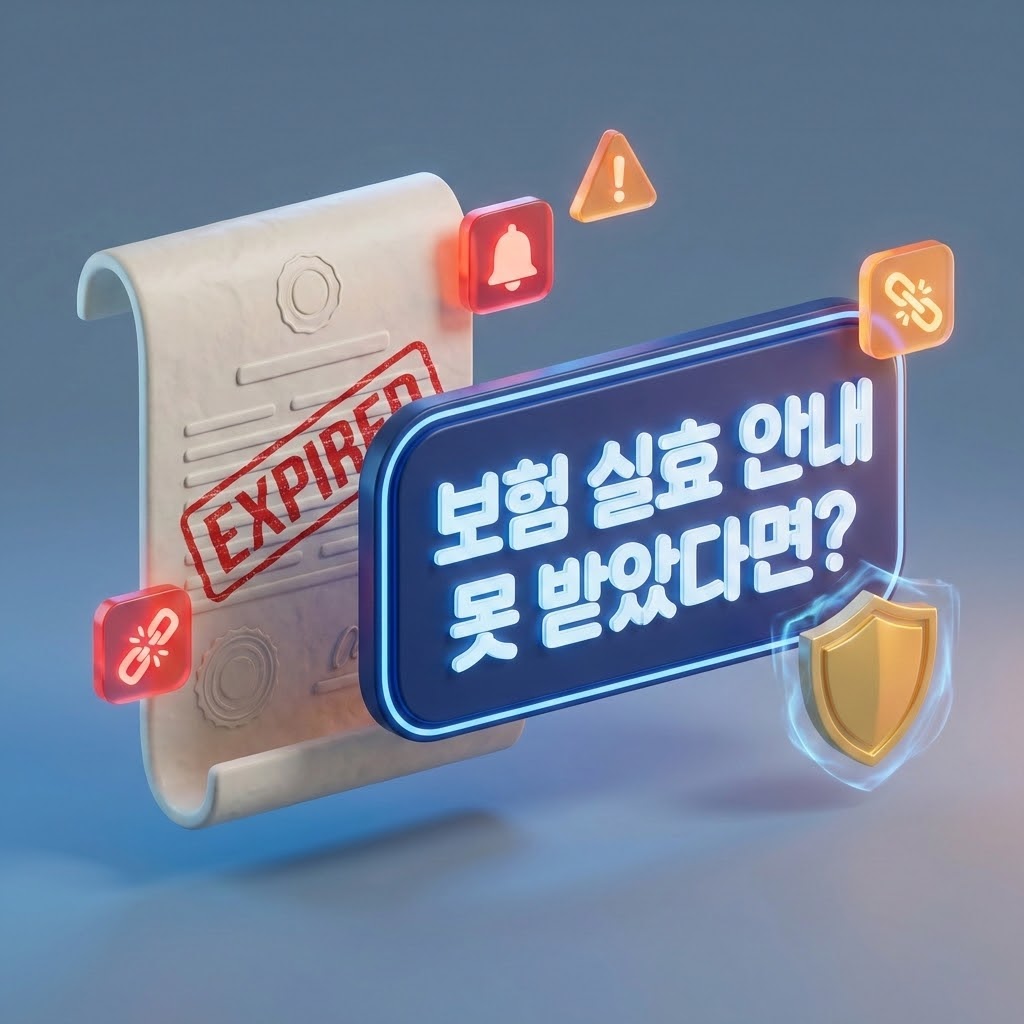 보험 실효 안내문 미수령 시 보상 가능성 분석