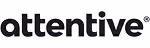 Attentive company logo in black lowercase letters with a registered trademark symbol.