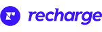 Recharge brand logo with a stylized 'R' symbol in a square followed by the word 'recharge' in lowercase letters.