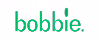 The word 'bobbie.' in lowercase green letters on a white background.