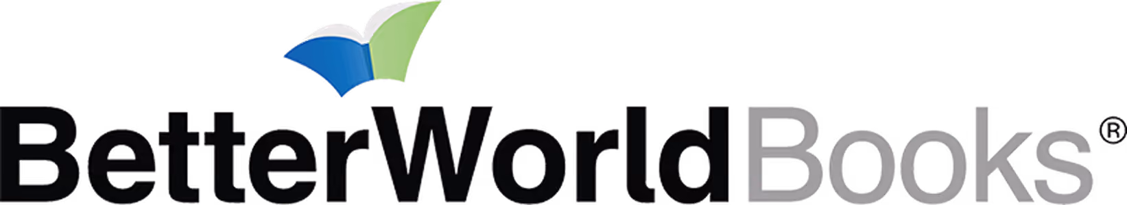 Better World Books logo with stylized flying book graphic above the text.